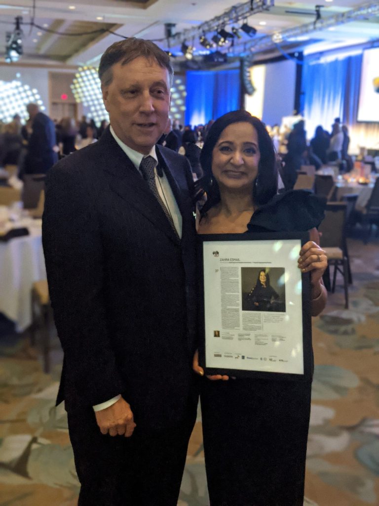 ANHBC’s Zahra Esmail wins Forty Under 40 Award